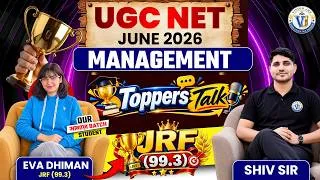 Thumbnail: UGC NET June 2026 Topper Interview | UGC NET June 2026 Success Story | EVA DHIMAN Success Story