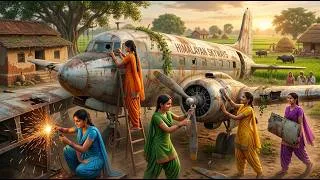 Thumbnail: Jungle sa dooston ko Mila purana helicopter gaoon waloon ke madad #villagelife  #junglehelicopter