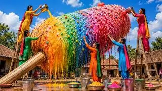 Thumbnail: Five friends help poor kid Aryan by making Ice Gola in Indian Village #village #icegola
