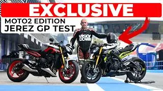 Thumbnail: Triumph Street Triple 765 Moto2 Edition Review | Exclusive Jerez MotoGP Track Test