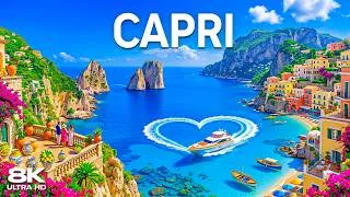 Thumbnail: Capri 🇮🇹 8K Drone Footage | Iconic Faraglioni Rocks, Blue Grotto, Dramatic Cliffs & Azure Seas
