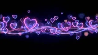 Thumbnail: G lowing neon hearts | Stunning 4K TV Background – Smooth Animated Wallpaper OLED