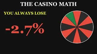 Thumbnail: The Casino Math That Guarantees You Lose (Expected Value Explained)