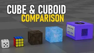 Thumbnail: Cubes and Cuboids | Size Comparison