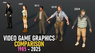Thumbnail: Evolution of Graphics - Video Game Graphics Comparison (1985-2025)