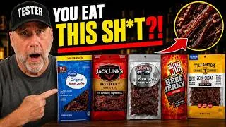 Thumbnail: Beef Jerky Under a Microscope — Is It Actually Meat?