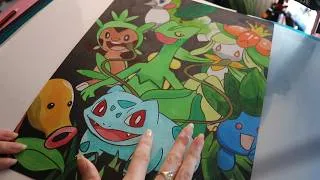 Thumbnail: ASMR Looking Back at Old Artwork (Tracing, Whispering)