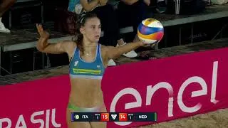 Thumbnail: Valentina Gottardi 🇮🇹 Raw Net Dominance & Sand Athletics | Brasília Elite16