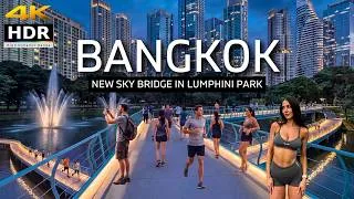 Thumbnail: NOW OPEN! 🇹🇭 Bangkok's NEW Green Mile SKYBRIDGE | Lumphini to Benjakitti Park | 4K HDR