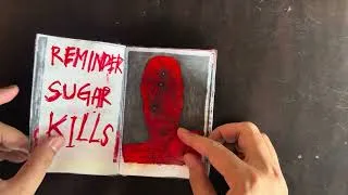 Thumbnail: A6 Notebook Turned Into a Sketchbook | No Talking #sketchbooktour #sketchbook #sketchbookart