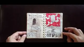 Thumbnail: A6 Sketchbook/Notebook Tour [Book 03] No talking #sketchbooktour #sketchbook #sketchbookart
