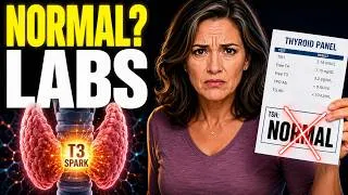 Thumbnail: The Truth About Your 'Normal' Thyroid Labs After 45 (Why TSH is Lying to You)