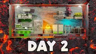 Thumbnail: I Built a Secret SOLO Base Inside a Genesis Rathole On ARK!