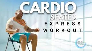 Thumbnail: Chair Cardio & Core Workout for Seniors | Low Impact, No Repeats