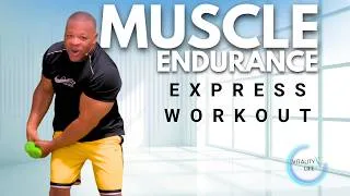 Thumbnail: Muscle Endurance Workout for Seniors | 7-Minute Low Impact Dumbbell Routine | Curtis Adams