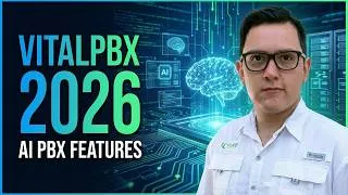 Thumbnail: See the Latest AI PBX Features in VitalPBX 2026