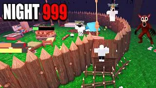 Thumbnail: Surviving 999 NIGHTS in the Forest!