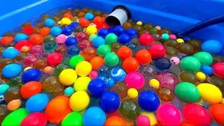 Thumbnail: Water Marble Run Compilation: Tunnels, Marbles, and Wooden Spheres (ASMR)