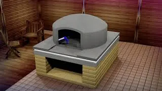 Thumbnail: Outdoor Pizza Oven Construction - Vitcas Pompeii Wood-Fired Oven