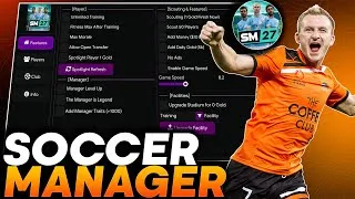 Thumbnail: [NEW] MOD MENU SOCCER MANAGER 2027 | v4.0.4 | UNLIMITED MONEY, MANAGER LEVEL UP, EDIT ALL PLAYERS