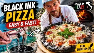 Thumbnail: I Turned Fresh Squid Ink Into Pizza Dough… The Result Shocked Me!