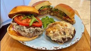 Thumbnail: Meaty Without Meat! Portobello Burger Recipe 🍔🍄 | Chef Vito Style 🇮🇹