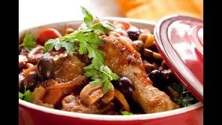 Thumbnail: Chicken Recipe for Dinner 🇮🇹✨🍗 | Easy Chicken Cacciatore in Rich Tomato Sauce!