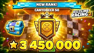 Thumbnail: I reached CANYONEER 50 with 3,450,000 STARS! - Hill Climb Racing 2