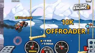Thumbnail: OFFROADER 10,000m in Racer Glacier! Adventure Mode Gameplay - Hill Climb Racing 2
