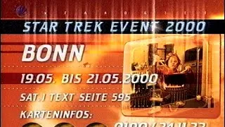 Thumbnail: Werbung "Star Trek Event" / FedCon 8 (Sat.1 2000)