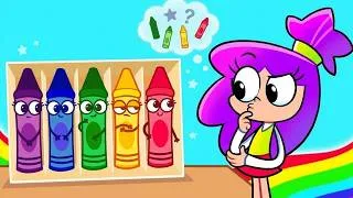 Thumbnail: Which Color Should I Choose? Funny Drawing Pencils | Viv and Denny Stories