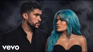 Thumbnail: Karol G ft Bad Bunny Style – Calor de Verano | Latin Pop x Reggaeton (Official AI Music Video)