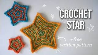Thumbnail: Crochet Star Coaster Tutorial