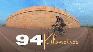 Thumbnail: I Cycled 94 KM to Rajim Sangam – Chhattisgarh’s Hidden Gem! 🌊