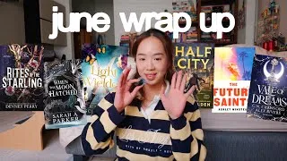 Thumbnail: all the 7 books i read in JUNE! *june wrap up 2026*