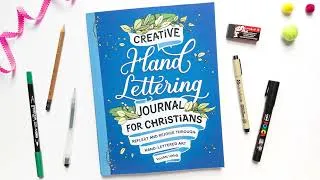 Thumbnail: Book Preview - Creative Hand Lettering Journal for Christians