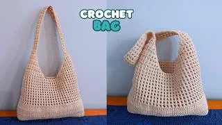 Thumbnail: Step by step How to Crochet Mesh Bag | Easy Crochet Bag Pattern | Vivi Berry Crochet