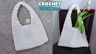 Thumbnail: 🧶How to Crochet Shoulder Bag | Step by Step Crochet Mesh Bag | ViVi Berry Crochet