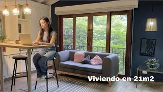 Thumbnail: 🇨🇴 Mini departamento de 21m2 | House Tour | Medellin