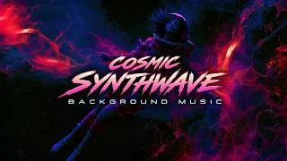 Thumbnail: STELLAR ENCOUNTER - Cosmic Synthwave | Futuristic Cinematic Action | Background Royalty Free Music