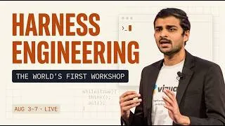 Thumbnail: World's first Harness Engineering Workshop - let by MIT PhD