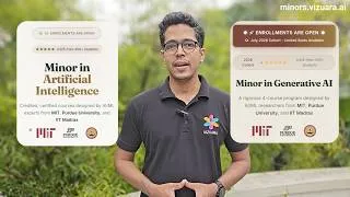 Thumbnail: Minor in AI & GenAI by MIT PhDs - starting July 31st