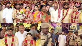 Thumbnail: CM Revanth Reddy Attends BJP Leader’s Grand Wedding | Venkaiah Naidu & Top Politicians उपस्थित