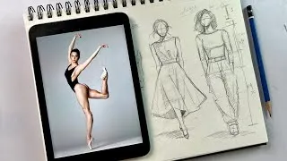 Thumbnail: Easy Figure drawing tutorial step by step | English caption