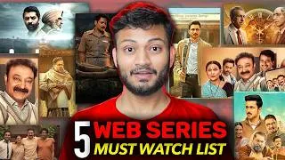 Thumbnail: Top 5 INDIAN Web Series in 2026