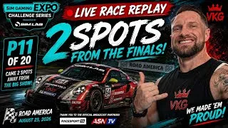 Thumbnail: 🏁 **LIVE RACE REPLAY — SIM GAMING EXPO CHALLENGE SERIES**