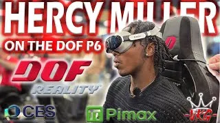 Thumbnail: Hercy Miller, son of legendary Master P flies for the first time in the DOF P6 at CES Las Vegas 2026