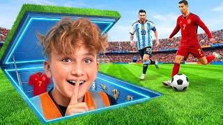 Thumbnail: Tôi đã xây một sân bóng đá BÍ MẬT cho Ronaldo!