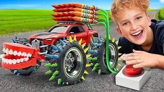 Thumbnail: Ai chế tạo được những chiếc xe đồ chơi nguy hiểm nhất sẽ thắng 1.000 đô la!