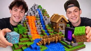 Thumbnail: I Built Minecraft In Real Life!